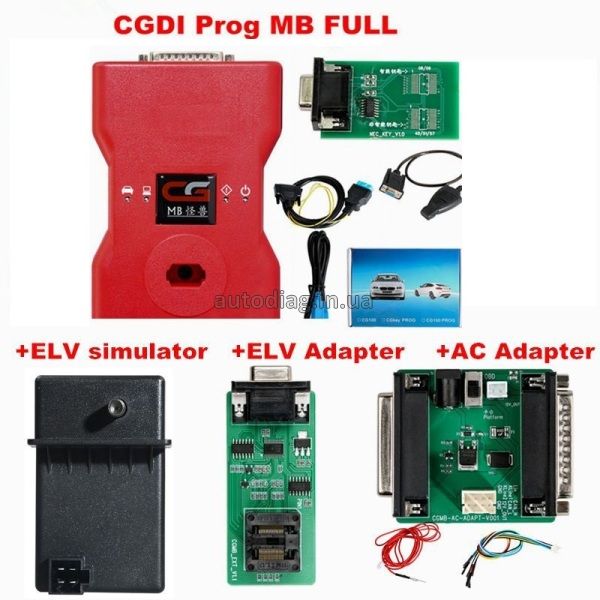 CGDI Prog MB Benz Key Programmer Full (максимальная комплектация) 211777 фото