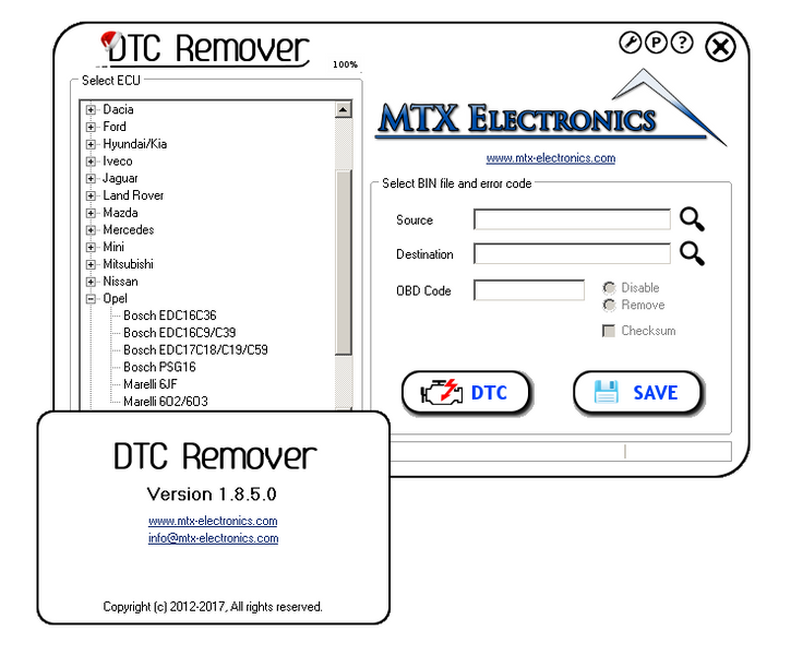 DTC Remover v1.8.5.0 172447 фото
