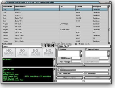 Програма калькулятор одометров Dashboard Service Tool v1-8 146789 фото